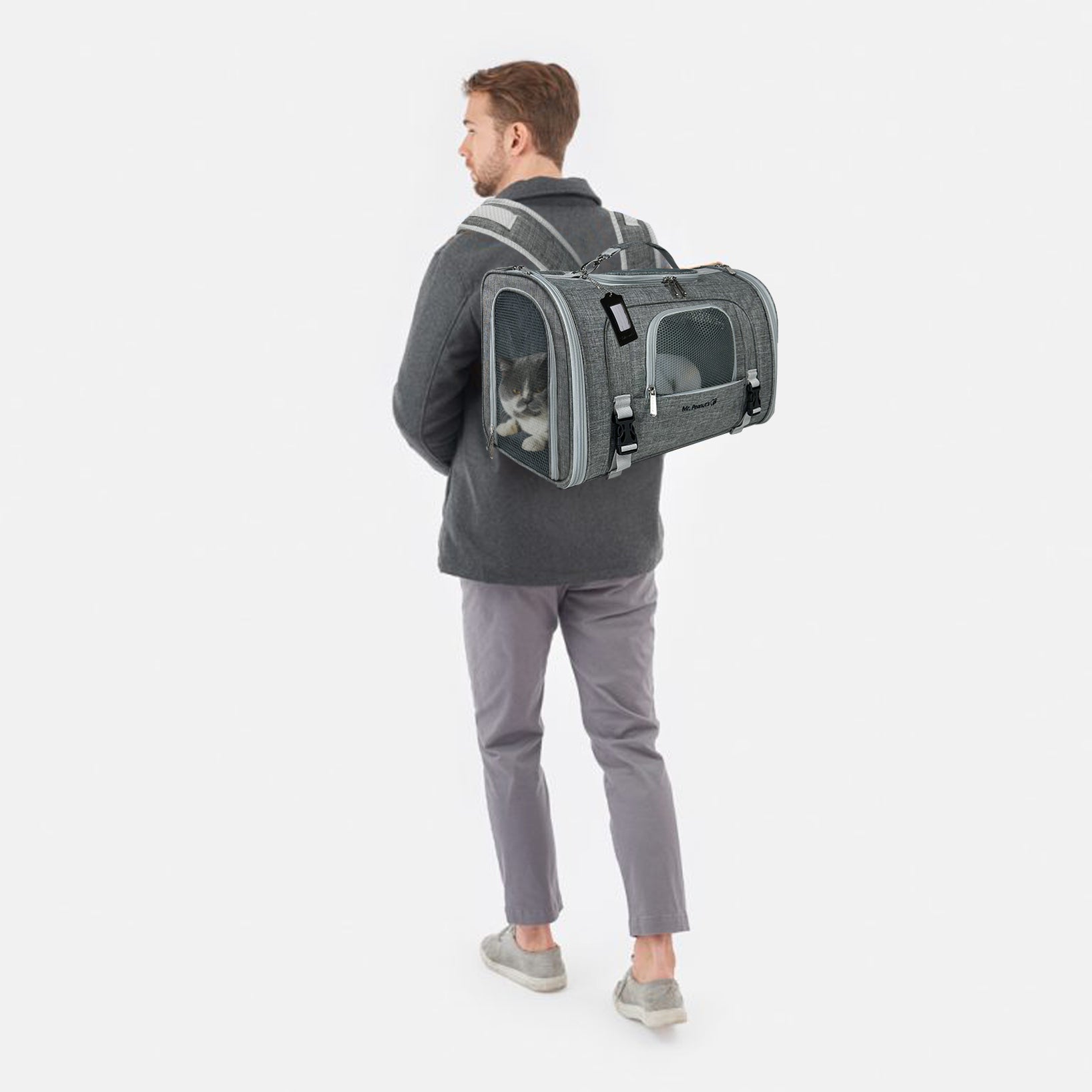 Mr. Peanut's Monterey Series Airline Compliant Horizontal Backpack