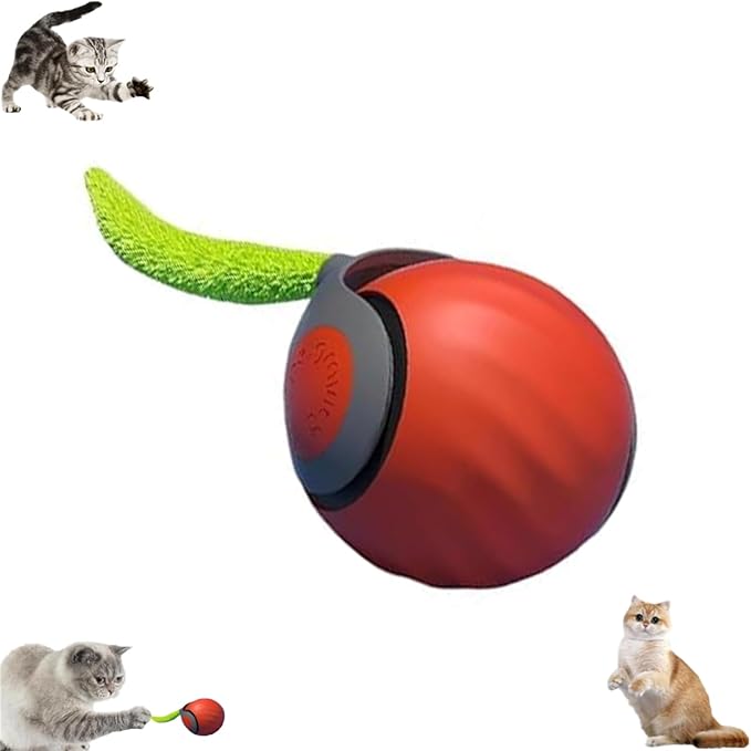 Speedy Tail 2.0 Cat Toy – Auto Moving Turbo Ball Interactive Toy for Indoor Cats