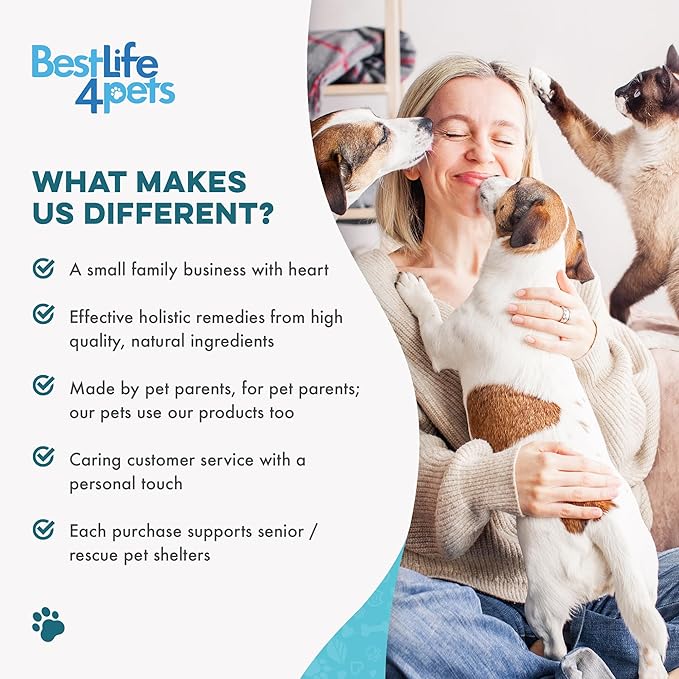 Dog Bad Breath Treatment & Dog Dental Care Solution, Natural Supplement for Canine Oral Health, Canine Tooth Pain Relief, Plaque Control, Gum Disease, Gingivitis, 400 Odorless, Tasteless Pills