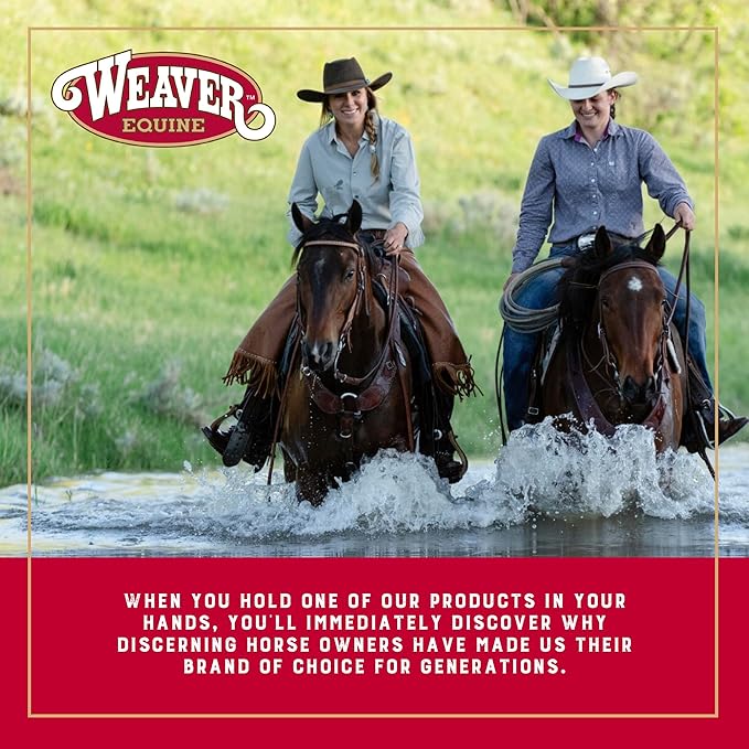 Weaver Equine 30" x 30" Contoured Wool Blend Felt Horse Saddle Pad, Shock Absorbing Western Saddle Pad for Protection, Durable Equine Supplies, Tan
