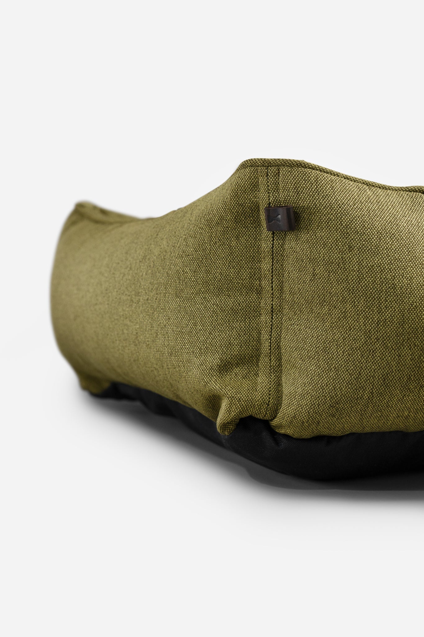 Cotton Sleeper Dog Bed Olive