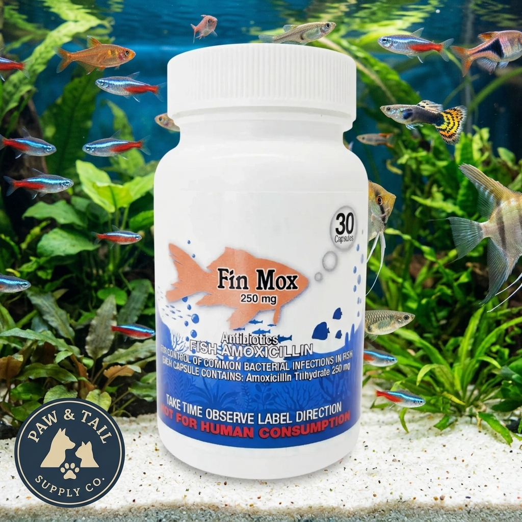 Fish Mox 250mg Capsules for Aquarium Fish โ Water Care Support