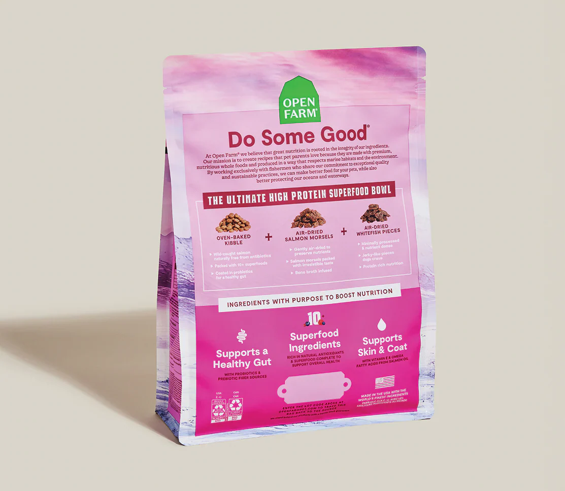 Open Farm Epic Blend Salmon & Superfood Dry Dog Food