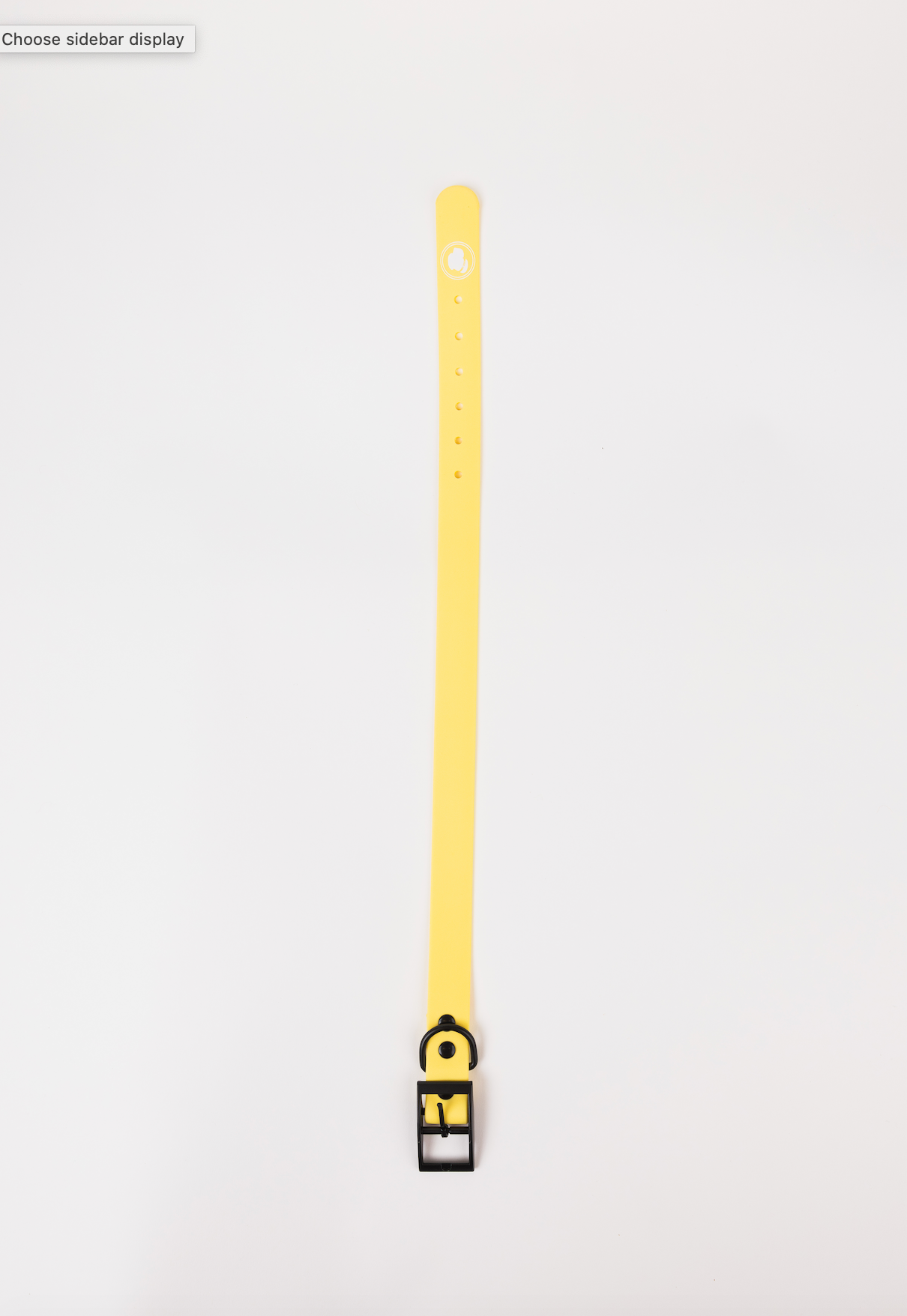 The Modern Dog Company - Daffodil Yellow Collar (Weather + Odor Resistant)