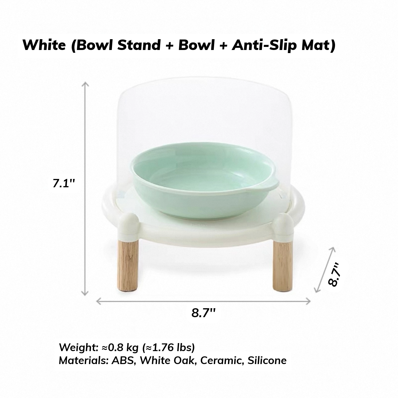 Bubble Single Bowl Stand
