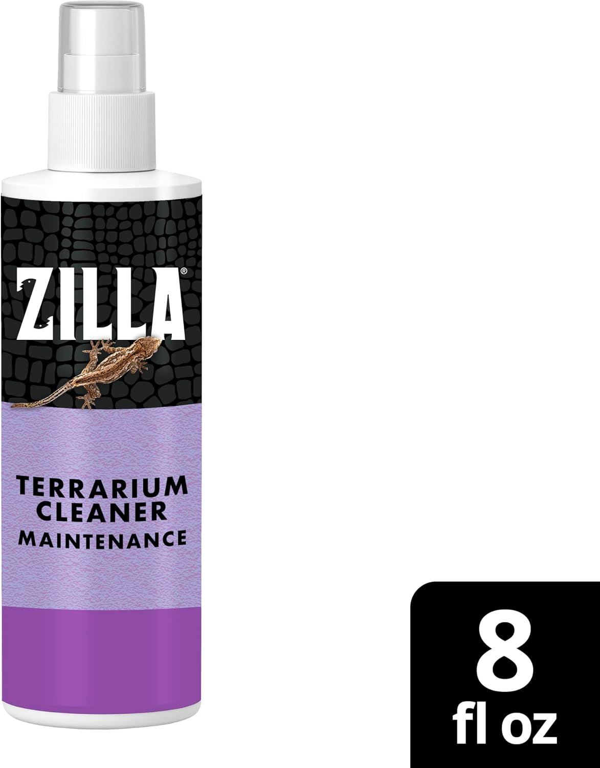 Zilla Terrarium Cleaner for Glass & Acrylic – Anti-Static Formula