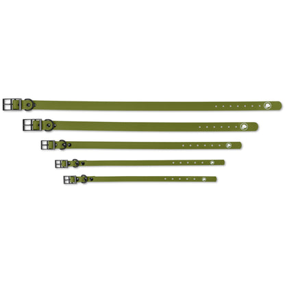 The Modern Dog Company - Olive Green Collar (Weather + Odor Resistant)