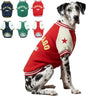 Warm Dog Varsity Jacket Heavyweight Fleece Pet Coat Small-4XL