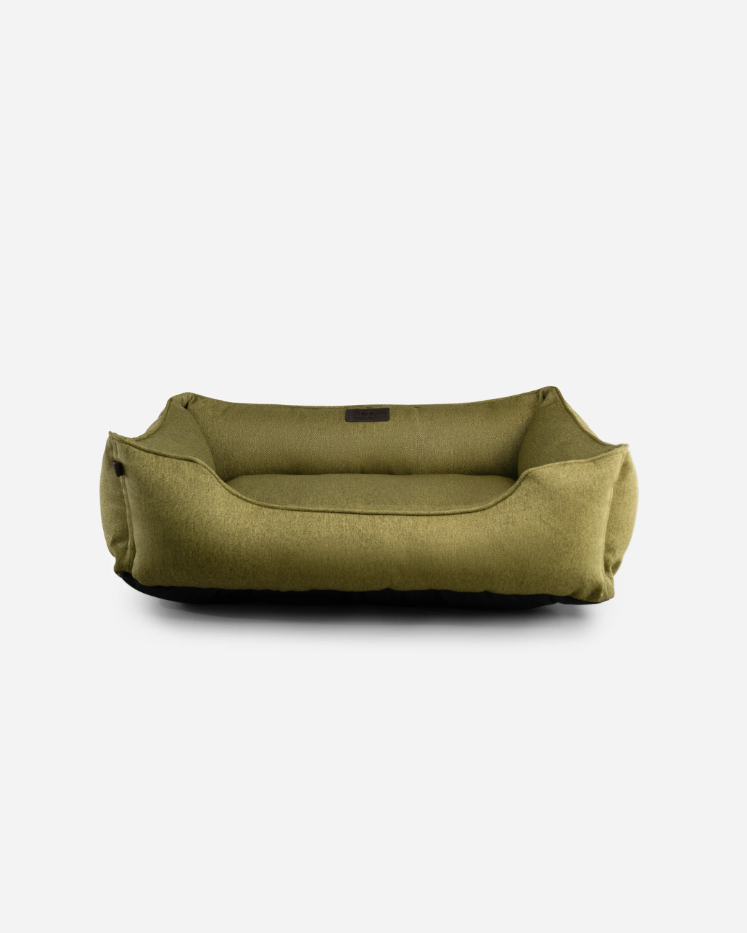 Cotton Sleeper Dog Bed Olive