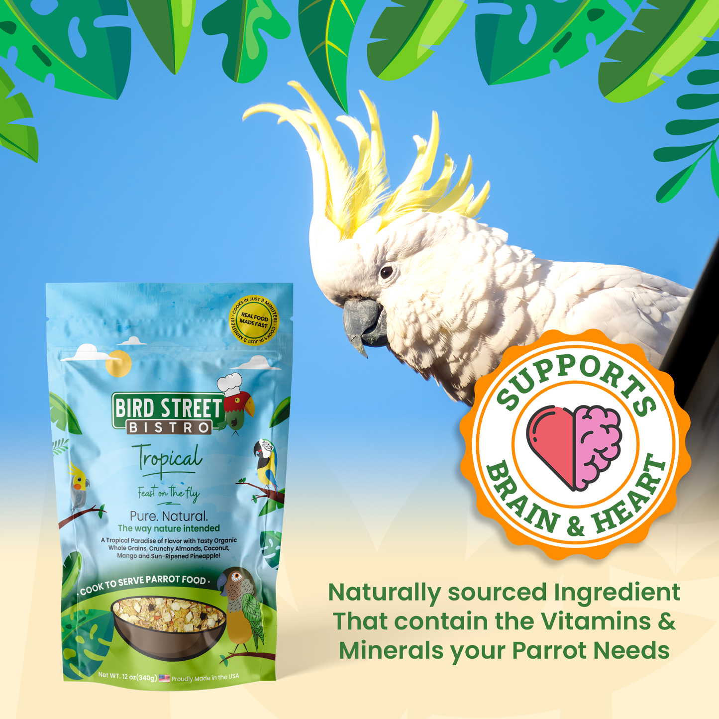 Parrot Food Variety Pack