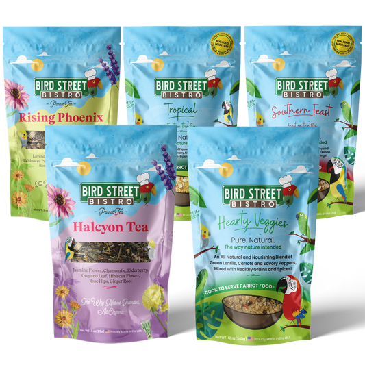 Parrot Food & Tea Starter Pack