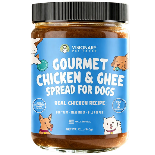 Chicken & Ghee Dog Meat Spread – High-Protein, Low-Carb Keto Treat | 12oz Jar