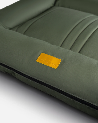 Waterproof Lounger Dog Bed Green