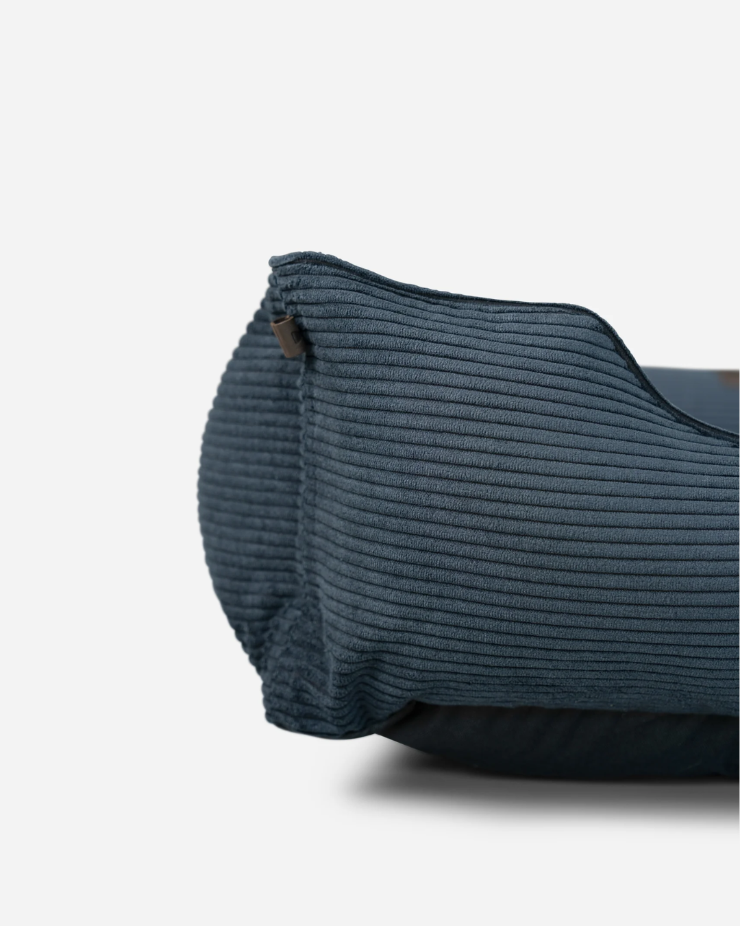 Fancy Corduroy Sleeper Dog Bed Graphite