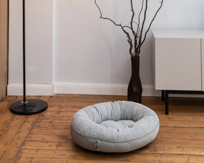 Moonlight Gray Donut Dog Bed