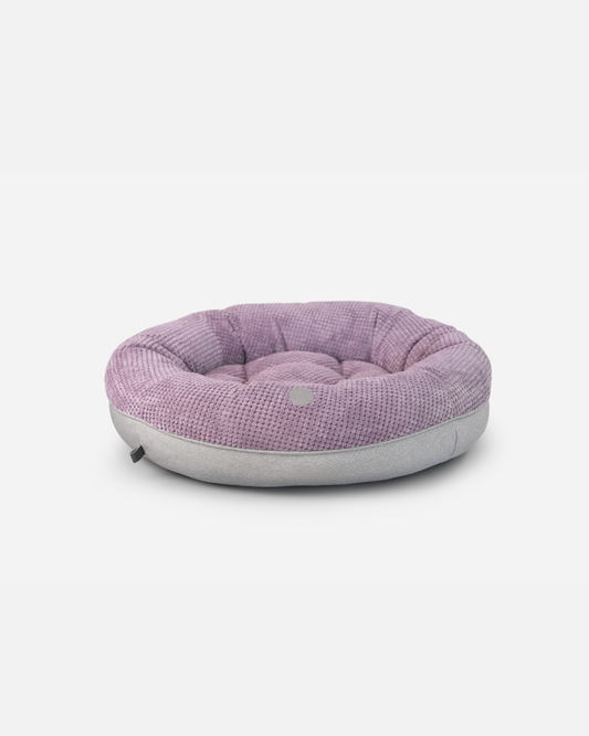 Light Pink Donut Dog Bed
