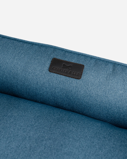 Cotton Sleeper Dog Bed Denim