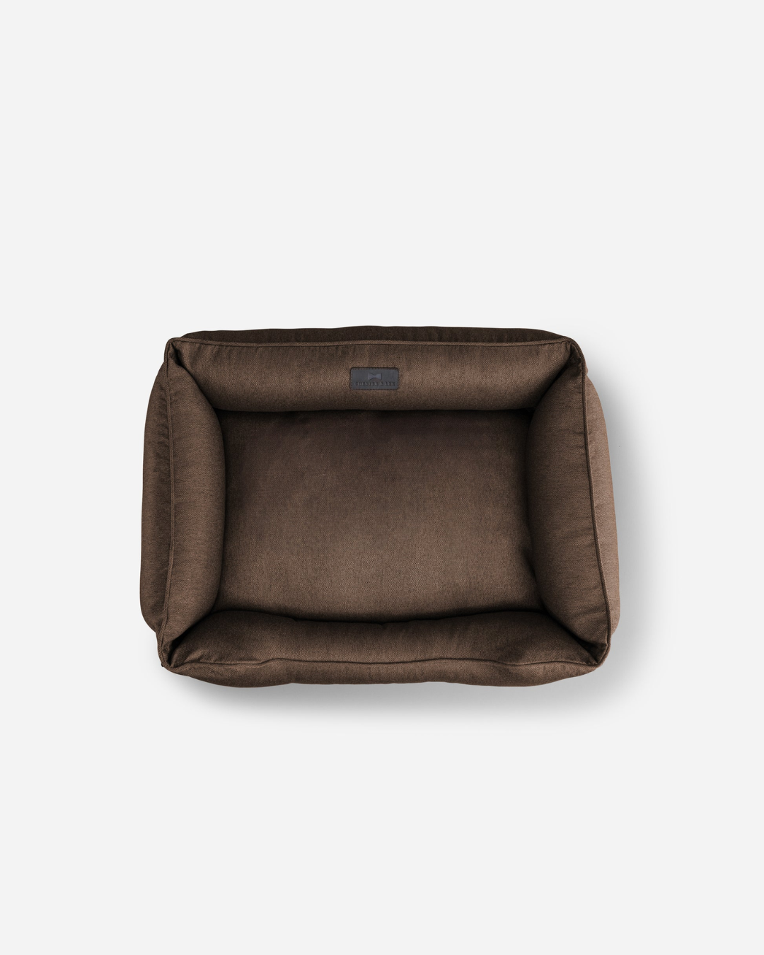 Cotton Sleeper Dog Bed Brown