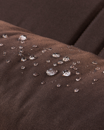 Waterproof Lounger Dog Bed Brown