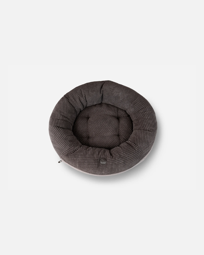 Chestnut Donut Dog Bed
