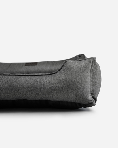 Cotton Sleeper Dog Bed Gray