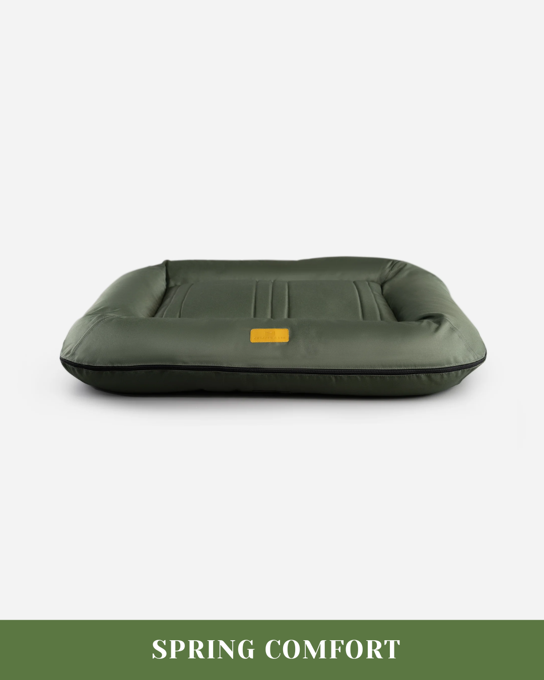 Waterproof Lounger Dog Bed Green