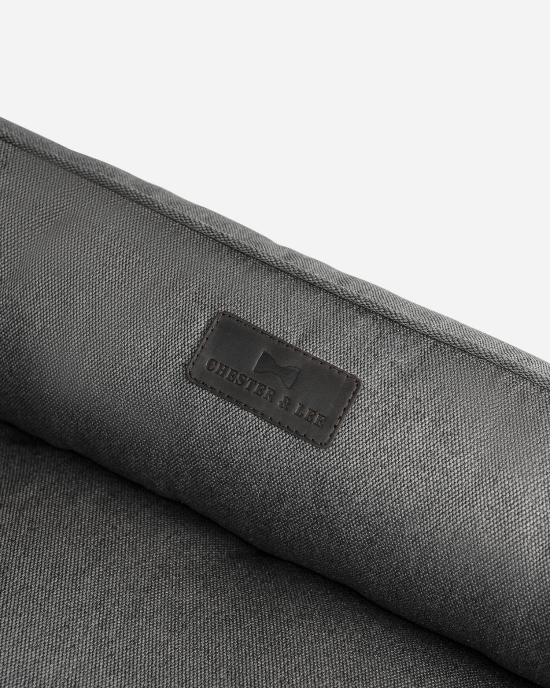 Cotton Sleeper Dog Bed Gray