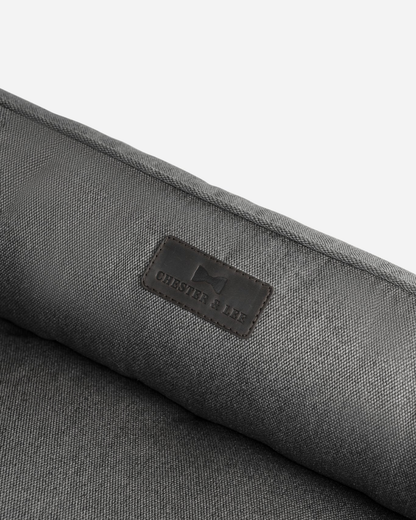 Cotton Sleeper Dog Bed Gray