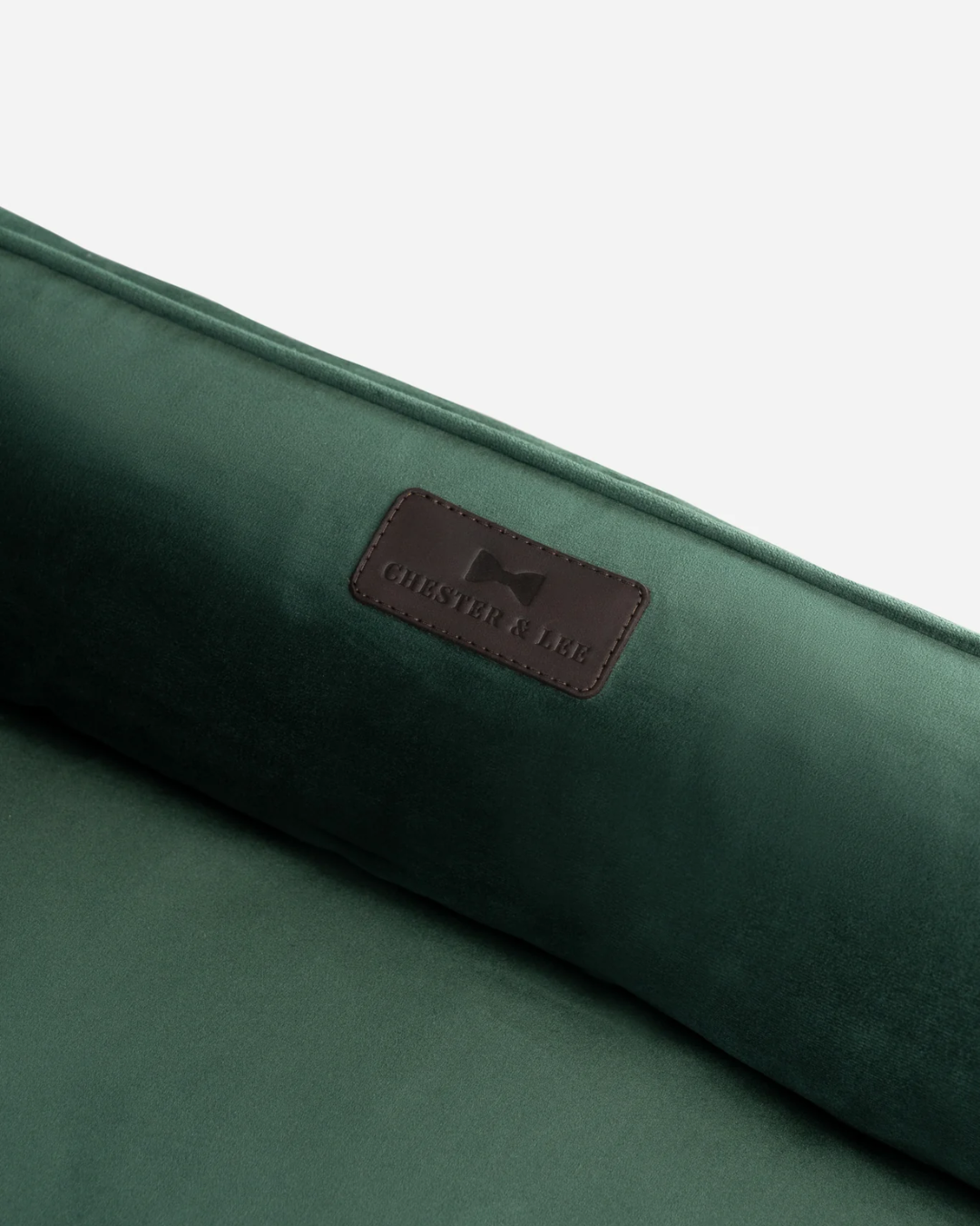 Classic Velvet Sleeper Dog Bed Green