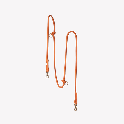 'Terracotta' - Hands Free Braided Leash