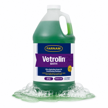 Vetrolin Bath Horse Ultra Hydrating Conditioning Shampoo USA 64 oz.