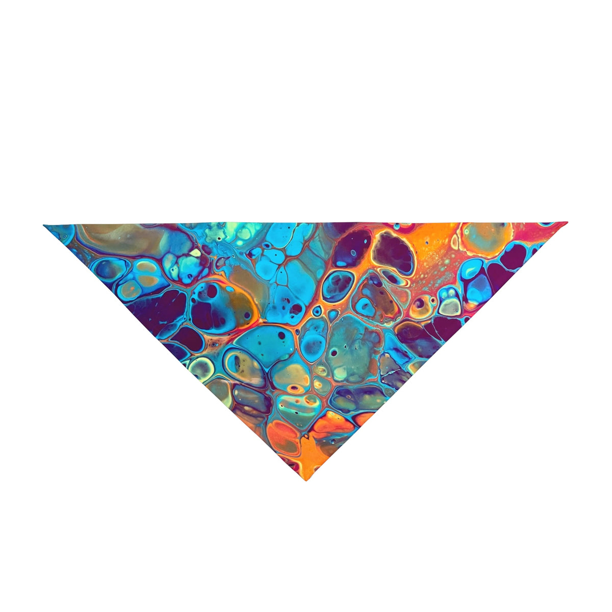 Bespattered Facade Intergalactic Rainbow Pet Bandana