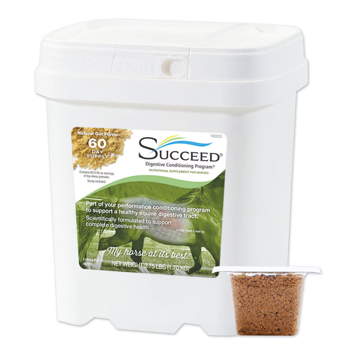 Succeed Digestive Conditioning Supplement for Horses 3.75 Lbs.