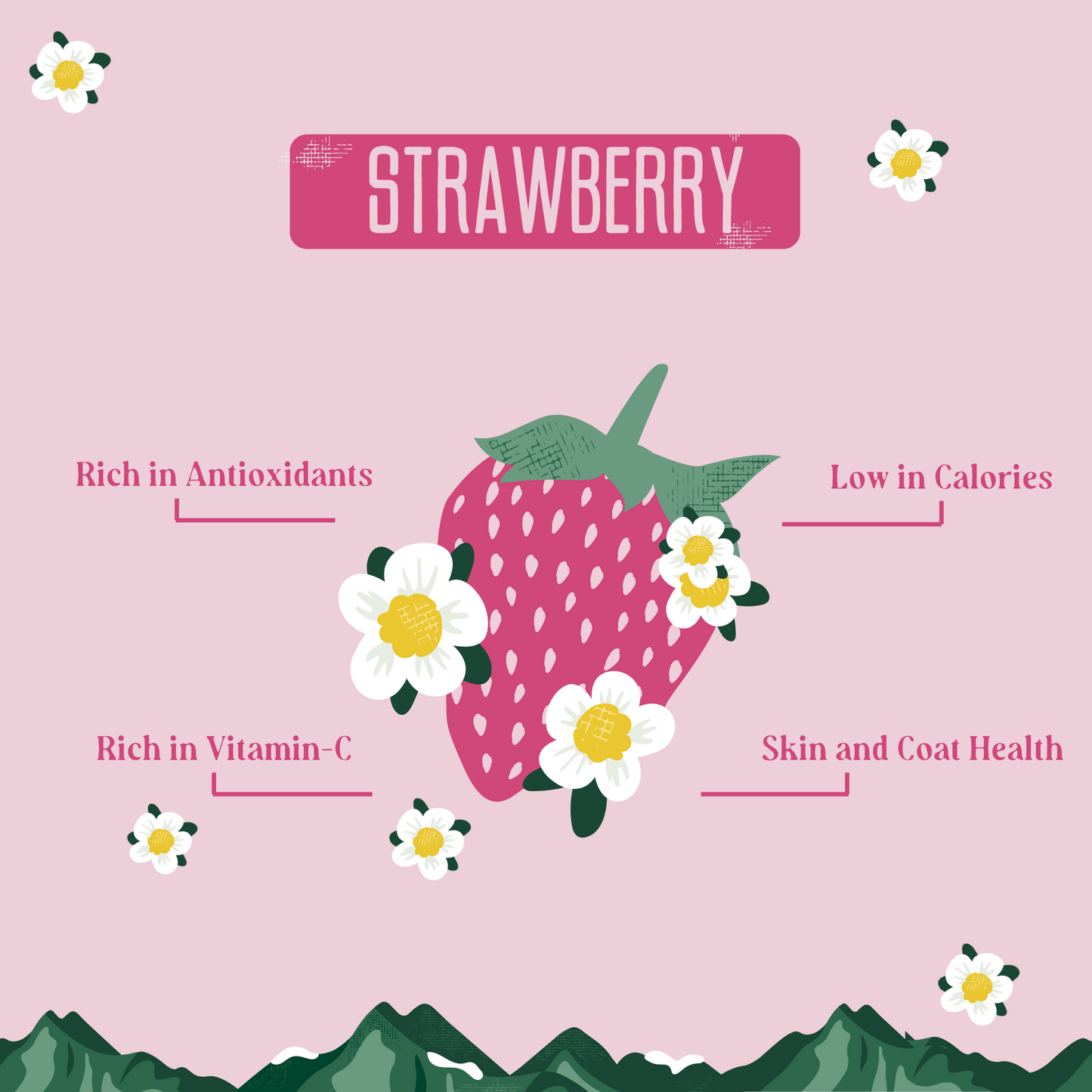 Strawberry Cheese Chews for Dogs