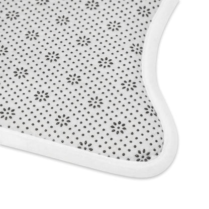 Bespattered Facade Colorful Paint Bloom Pet Feeding Mats (3 Shapes)
