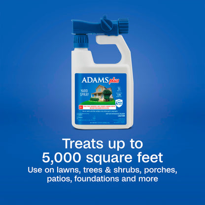 Adams Complete Indoor & Outdoor Flea Treatment System for Small Dogs 5–14 lbs