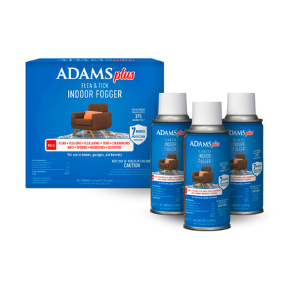 Adams Complete Indoor & Outdoor Flea Treatment System for Small Dogs 5–14 lbs