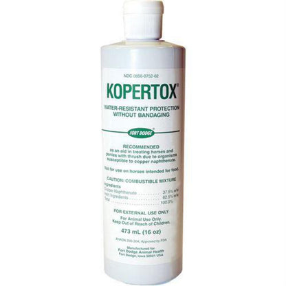 Kopertox Thrush Treatment Protection for Horse & Ponies 16 oz.