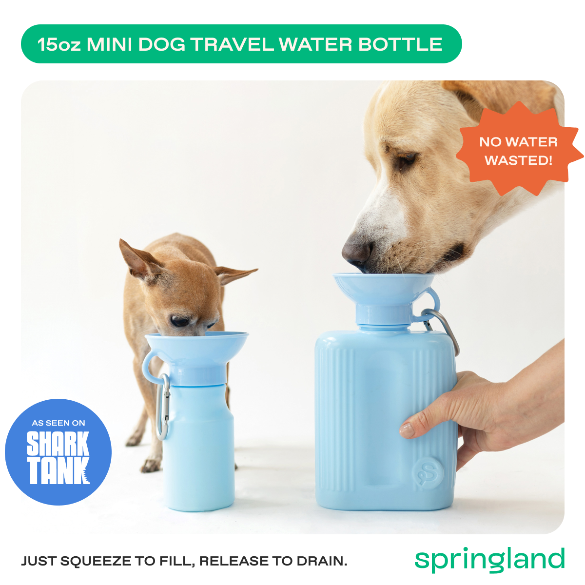 15oz Original Dog Travel Water Bottle