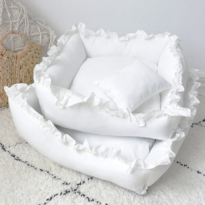 Princess Dog Bed Sofa Pet for Small Dogs Cat