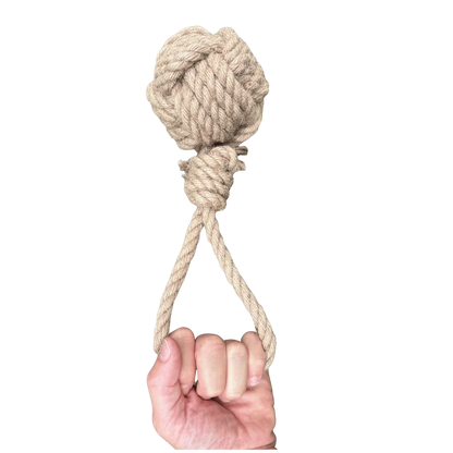 Bio-Based Poop Bag Bundle with Bamboo Dispenser + Hemp Rope Tug Toy | rōmng