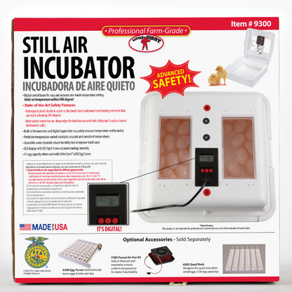 Farm Fresh Egg Hatching Starter Kit – Egg Wash, Candler & Digital Incubator