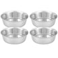 Jeffers Heavy Weight Stainless Steel Pet Bowls – Durable Pet Food & Water Dish, Chew-Resistant, Dishwasher Safe