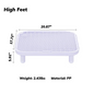 Cat Litter Mat Trapping Mat, Non-Slip Litter Mat for Cat, Litter Step Mat