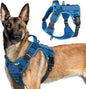 No Pull Tactical Dog Harness Molle Vest Adjustable Medium Large Dogs