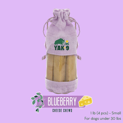 Blueberry Cheese Chews for Dogs