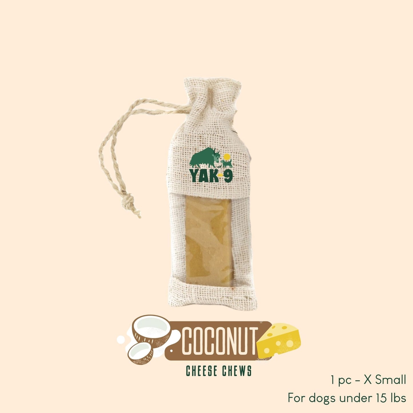 Coconut Cheese Chews for Dogs