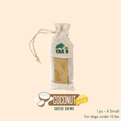 Coconut Cheese Chews for Dogs