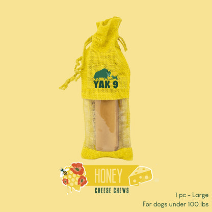 Honey Cheese Chews for Dogs