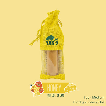 Honey Cheese Chews for Dogs